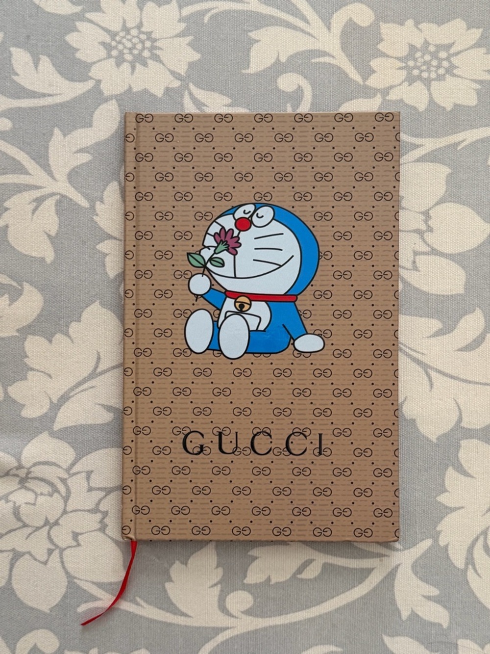 Gucci X Doraemon Monogram Notebook Journal Kawaii New